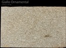 GIALLO ORNAMENTAL CALL 0422 104 588 ABOUT THIS MATERIAL